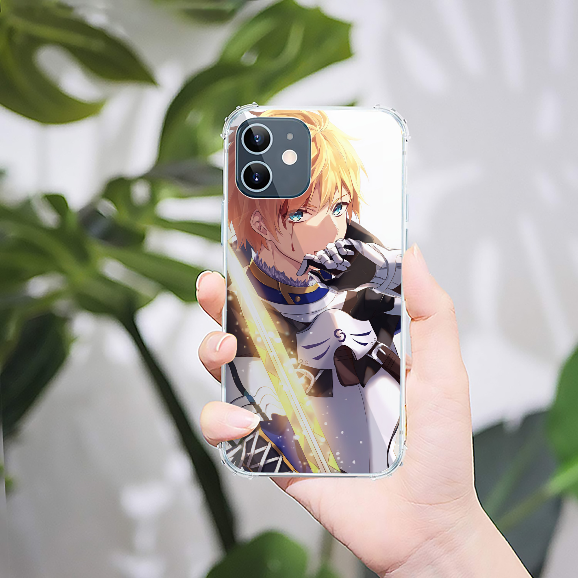 （画像用） 刀剣乱舞 Touken Ranbu 【iPhone 12シリーズ対応】透明スマホケース（クリアソフトケース）